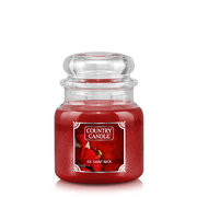 Country Candle Ol' Saint Nick aromātiskā svece, vidēja, 2 dakts (453 g)