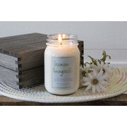 MILKHOUSE CANDLE Jasmīna un sausserža aromātiskā svece Farmhouse Jar (368 g)