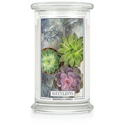Kringle Candle Succulents liela 2-dakti aromātiskā svece (624 g)