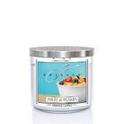 Kringle Candle TUMBLER Fruit & Flakes 3-dakti aromātiskā svece 411g
