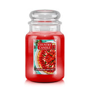 Lauku svece Strawberry Mint Tart liela 2-dakti aromātiskā svece (652 g)