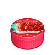 Country Candle Strawberry Mint Tart aromātiskā svece (42 g)