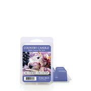 Country Candle Blueberry Cream Pop aromātisks vasks (64 g)