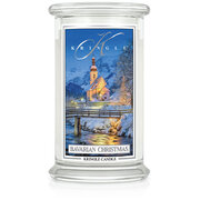 Kringle Candle Bavarian Christmas liela 2-dakti aromātiskā svece (624 g)