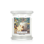 Kringle Candle Tea & Cookies vidēja 2-dakti aromātiskā svece (411g)