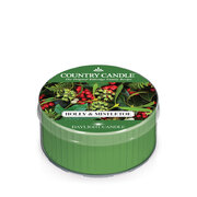 Country Candle Holly & Mistletoe aromātiskā svece (42g)