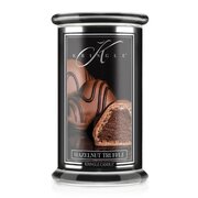 Kringle Candle Reserve Lazdu riekstu trifeļu liela 2-dakti aromātiskā svece (624 g)