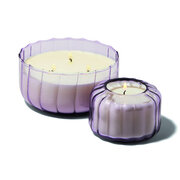 Paddywax RIPPLE sālīta īrisa aromātiskā svece stikla burkā 4,5 unces./128g