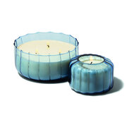 Paddywax RIPPLE piparota indigo aromātiskā svece stikla burkā 4,5 unces./128g