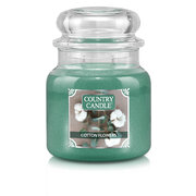Country Candle Cotton Flowers vidēja 2-dakti aromātiskā svece (510g)