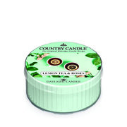 Country Candle Citronu tējas un rožu aromātiskā svece (42g)