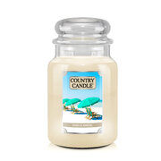 Country Candle Sand & Santal liela 2-dakti aromātiskā svece (737 g)