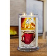 Kringle Candle Cozy & Warm liela 2-dakti aromātiskā svece (624 g)