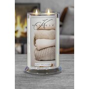 Kringle Candle Knit Džemperi, liela 2-dakti aromātiskā svece (624 g)
