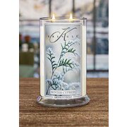 Kringle Candle Winter Cypress liela 2-dakti aromātiskā svece (624 g)