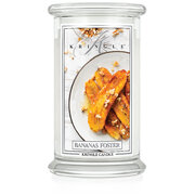Kringle Candle Banana's Foster liela 2-dakti aromātiskā svece (624 g)