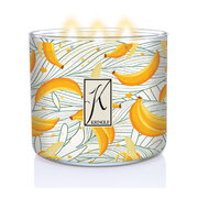Kringle Candle TUMBLER Banana's Foster 3-dakti aromātiskā svece (411g)