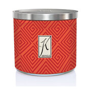 Kringle Candle TUMBLER Bourbon Apple & Oud 3-dakti aromātiskā svece (411g)