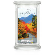 Kringle Candle Maple Woods liela 2-dakti aromātiskā svece (624 g)