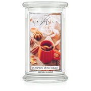 Kringle Candle Pumpkin Rum Toddy liela 2-dakti aromātiskā svece (624 g)