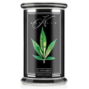 Kringle Candle Reserve kaņepju aromātiskā svece, liela, 2 daktis (624 g)