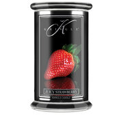 Kringle Candle Reserve Juicy Strawberry liela 2-dakti aromātiskā svece (624 g)