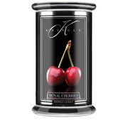 Kringle Candle Reserve Royal Cherry liela 2-dakti aromātiskā svece (624 g)