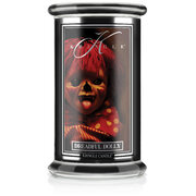 Kringle Candle Halloween Dreadful Dolly liela 2-dakti aromātiskā svece (624 g)