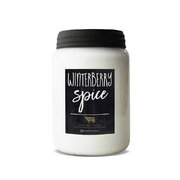 MILKHOUSE CANDLE Winterberry Spice aromātiskā svece Farmhouse Jar (737 g)