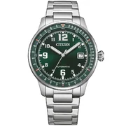 Citizen NJ0190-51X Mens Watch Urban Military Automatic 40mm 10ATM 