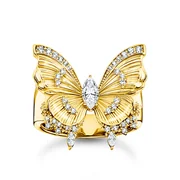 Thomas Sabo TR2495-414-14-58 Cocktailring butterfly vergoldet Damen