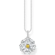 Thomas Sabo KE2086-051-4-L45V Kette mit Blumen Anhänger silber Damen
