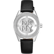 DKNY DK1L016L0015 Chambers Midi Black - Dámske hodinky