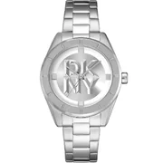 DKNY DK1L016M0045 Chambers Midi Silver - Dámske hodinky