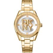 DKNY DK1L016M0065 Chambers Midi Gold - Dámske hodinky