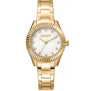 DKNY DK1L017M0055 Chambers Glitz Gold - Dámske hodinky