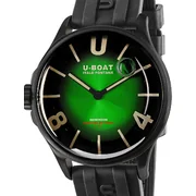 U-Boat 9503/A Darkmoon Green PVD Soleil Mens Watch 40mm 5ATM