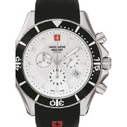 Swiss Alpine Military 7040.9832 Chronograph Mens Watch 44mm 10ATM