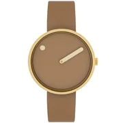 Picto 34002-4814G Cappuccino Brown 34mm 5ATM 