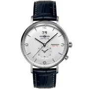Zeppelin 8044-1 Mens Watch Hindenburg Dual Time 40mm 5ATM 