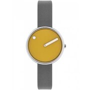 Picto 43353-6212S Ladies Watch Mustard Yellow 30mm 5ATM 