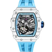 Tsar Bomba TB8208CF-06 Mens Watch Elementar Carbon Fiber Automatic 44mm 5ATM 