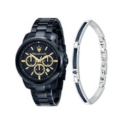 Maserati R8873621042 Mens Watch Successo Chronograph Set 44mm 5ATM 