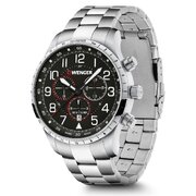 Wenger 01.1543.120 Mens Watch Attitude Chronograph 44mm 10ATM