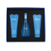 Davidoff Cool Water for Women Dāvanu komplekts Tualetes ūdens 100 ml + Dušas želeja 75 ml + Ķermeņa losjons 75 ml
