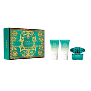 Versace Crystal Emerald Dāvanu komplekts, Eau de parfum 50ml + Body Lotion 50ml + Shower gel 50ml