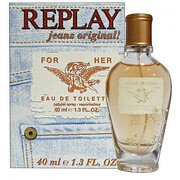 Replay Jeans Original for Her tualetes ūdens, 40 ml