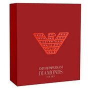 Giorgio Armani Diamonds for Men dāvanu komplekts, tualetes ūdens 75 ml + balzams pēc skūšanās 50 ml + dušas želeja 50 ml