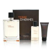 Hermes Terre D'Hermes dāvanu komplekts, tualetes ūdens 100 ml + balzams pēc skūšanās 15 ml + dušas želeja 40 ml