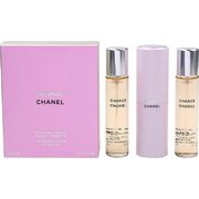 Chanel Chance tualetes ūdens, 3x20ml (1x atkārtoti uzpildāms + 2x uzpildāms)